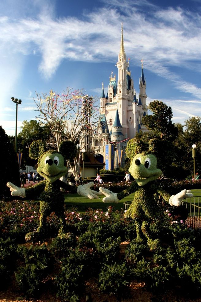 Cinderella's Castle in Walt Disney World in Orlando