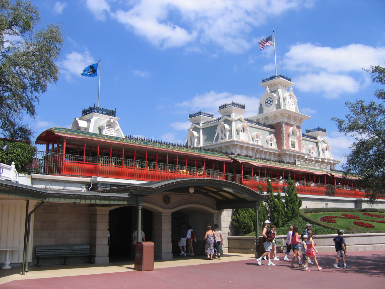 Main Street USA Station.