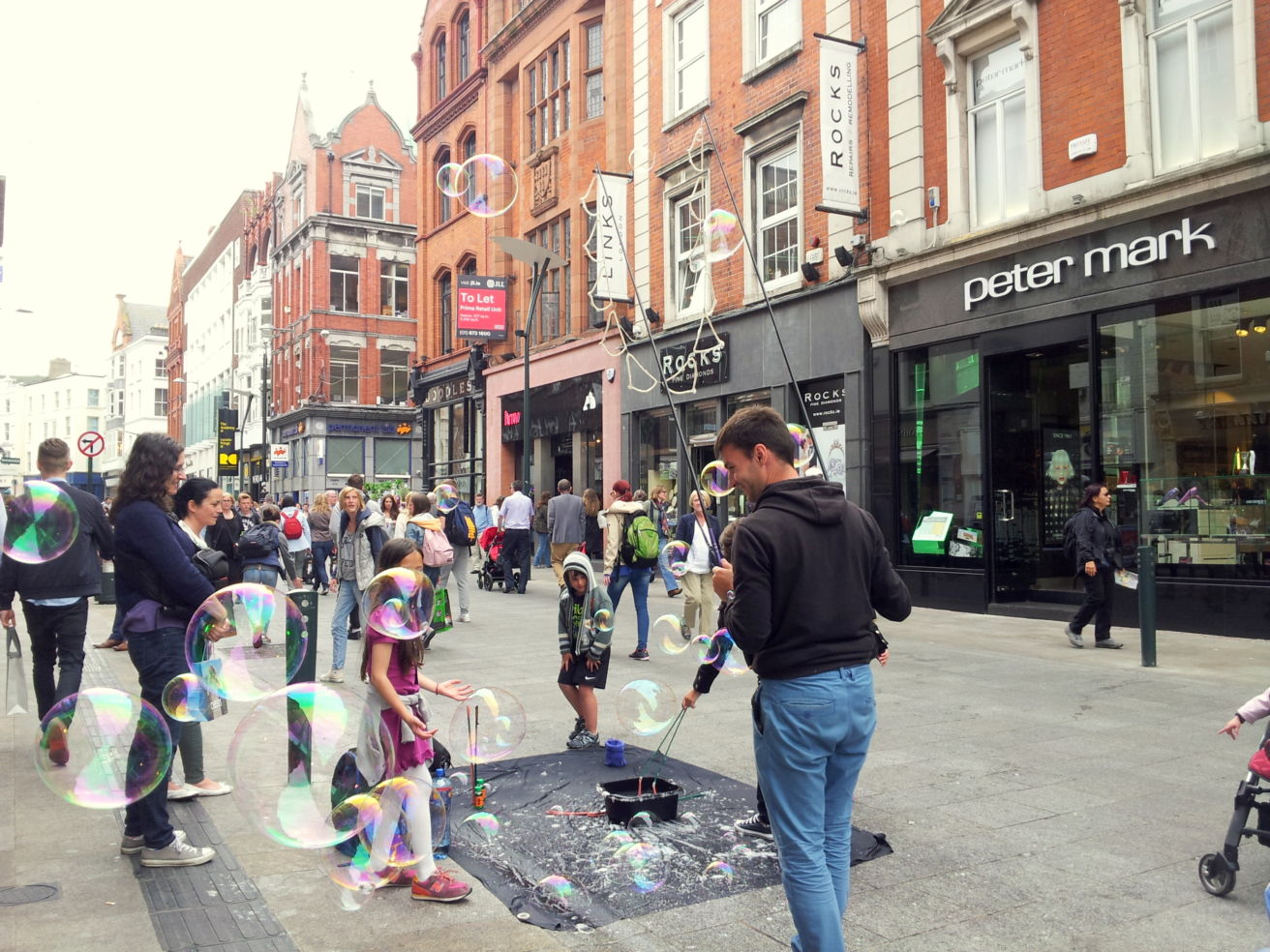 Grafton street, Dublin, Ireland