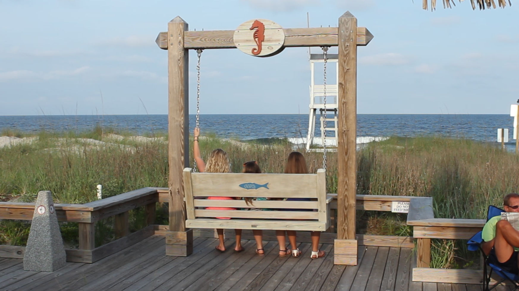 Swing, Kure Beach, North Carolina.