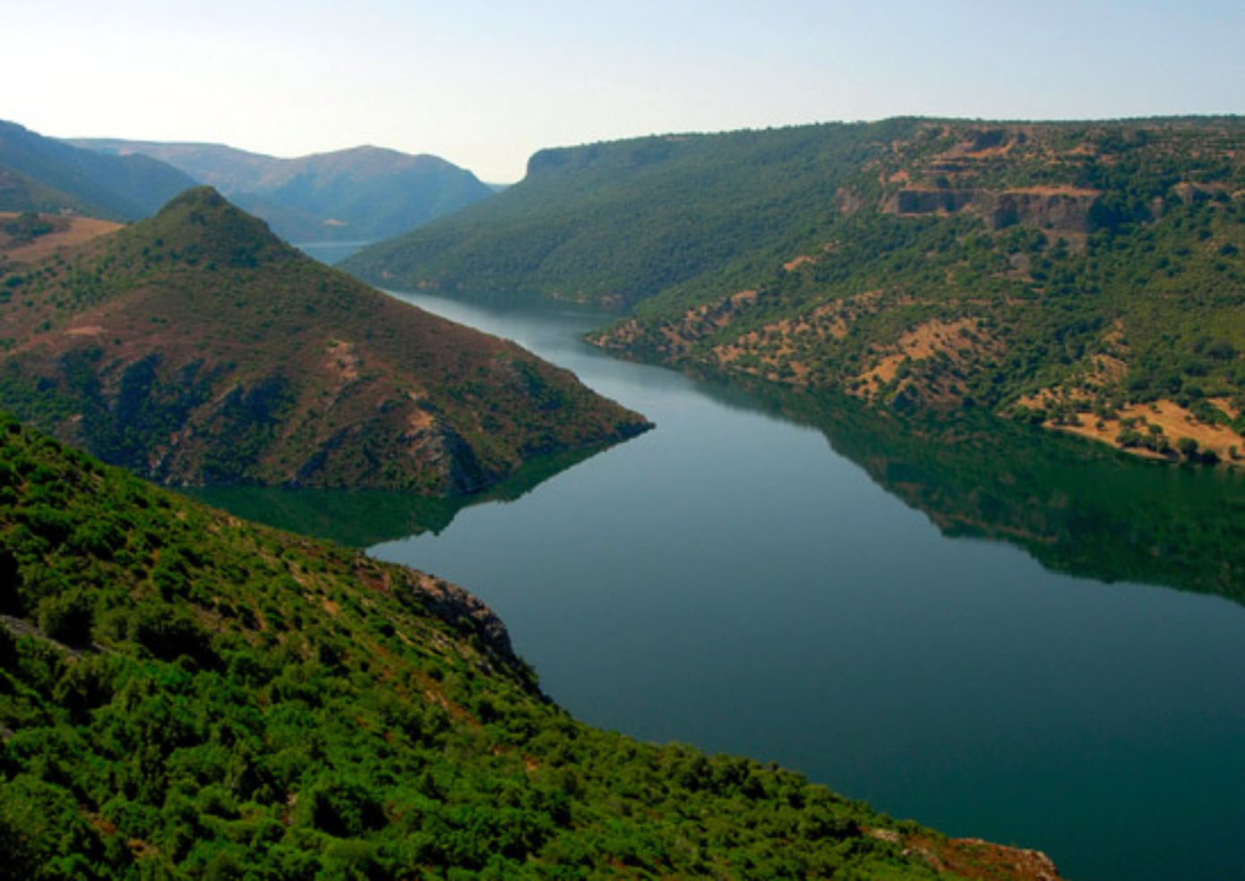 Sardinia's mountainous interior is walkable, including the gorgeous Lake Flumendosa.