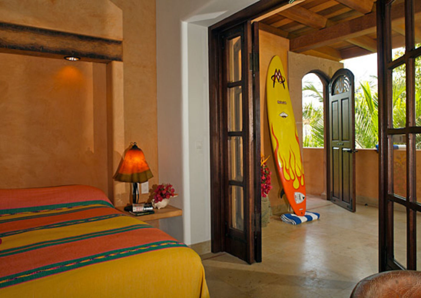 Relax with frozen margaritas made with the inn's boutique house tequila.