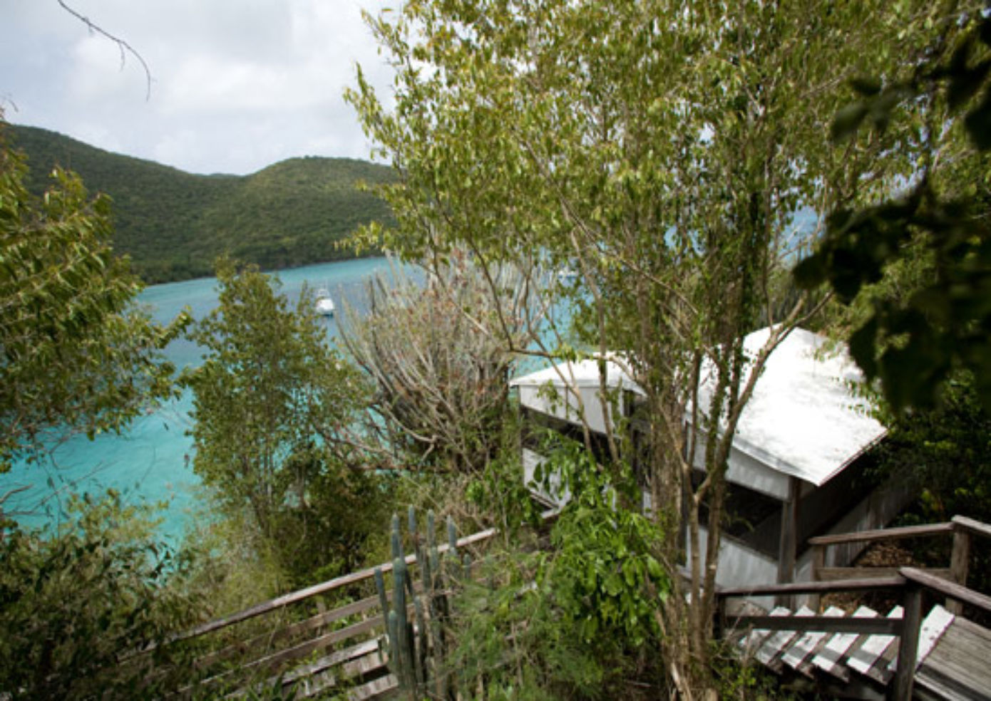Maho Bay Camps is a group of 114 tent-like cottages set above a serene stretch of white-sand beach.