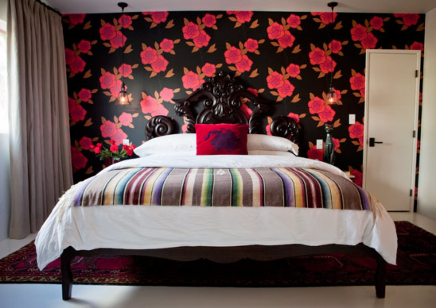 A bedroom at El Tres Inn