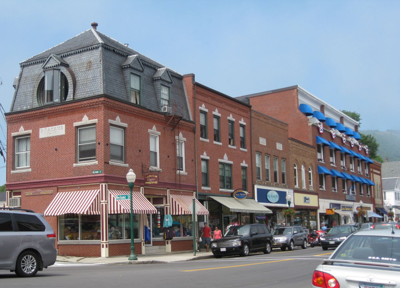 commerical district downtown Camden