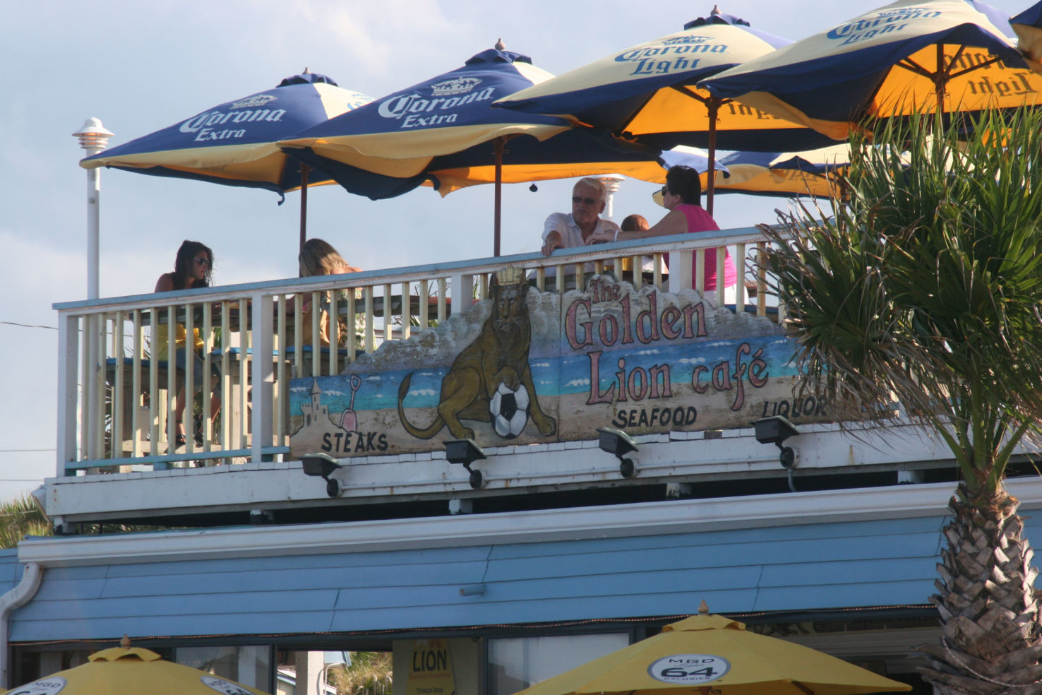 Flagler Beach's Golden Lion