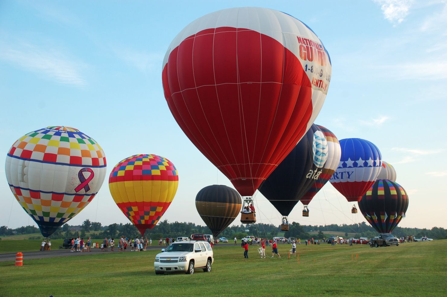 Hot air balloons Greenville Kentucky