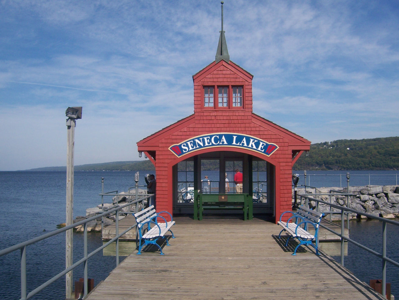 Pier Watkins Glen Seneca Lake New York