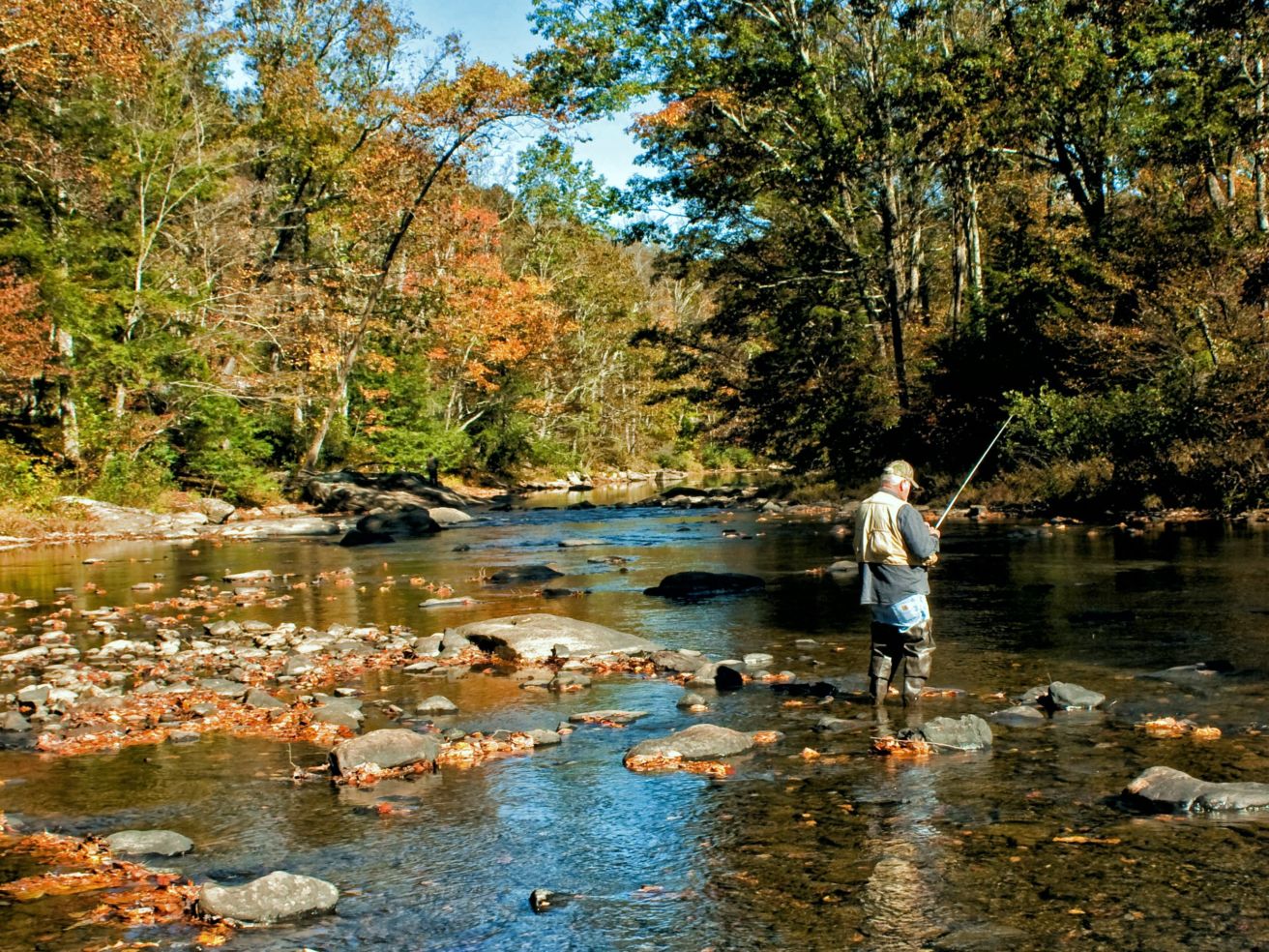 The Buckhannon River West Virginia