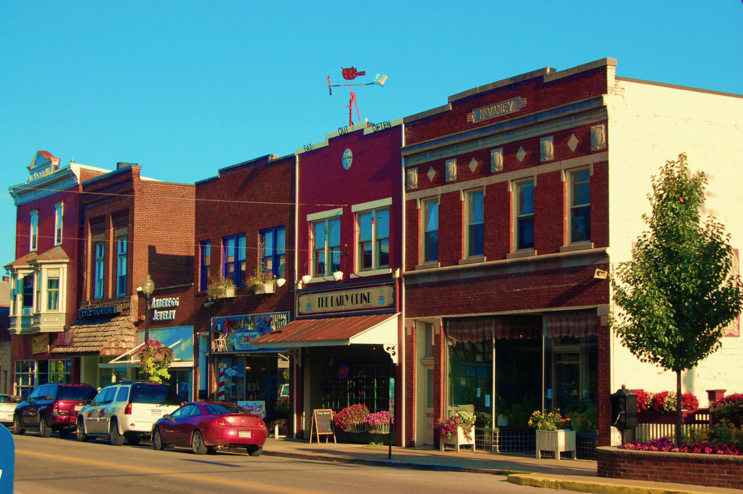 The Downtown Historic District in Buckhannon