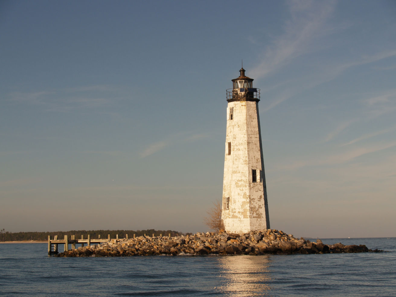 New Point Comfort lighthouse
