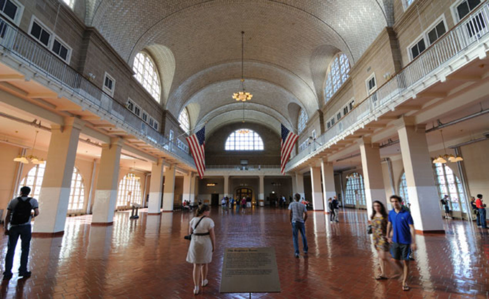 Ellis Island Registry Room