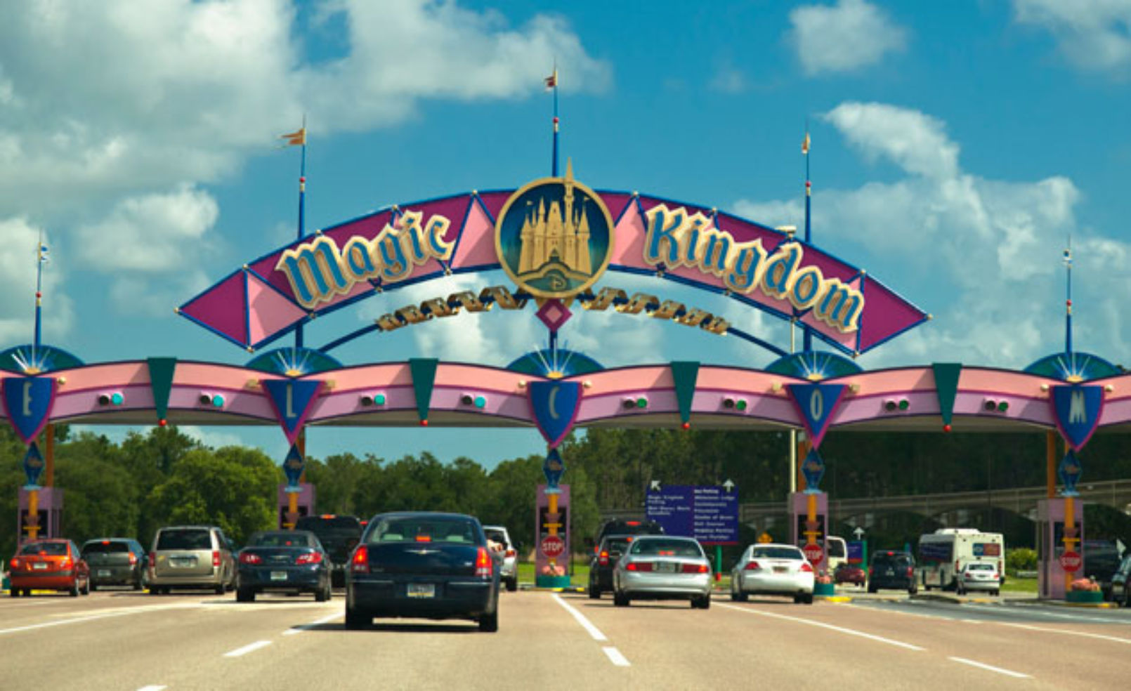 Disney World Magic Kingdom entrance