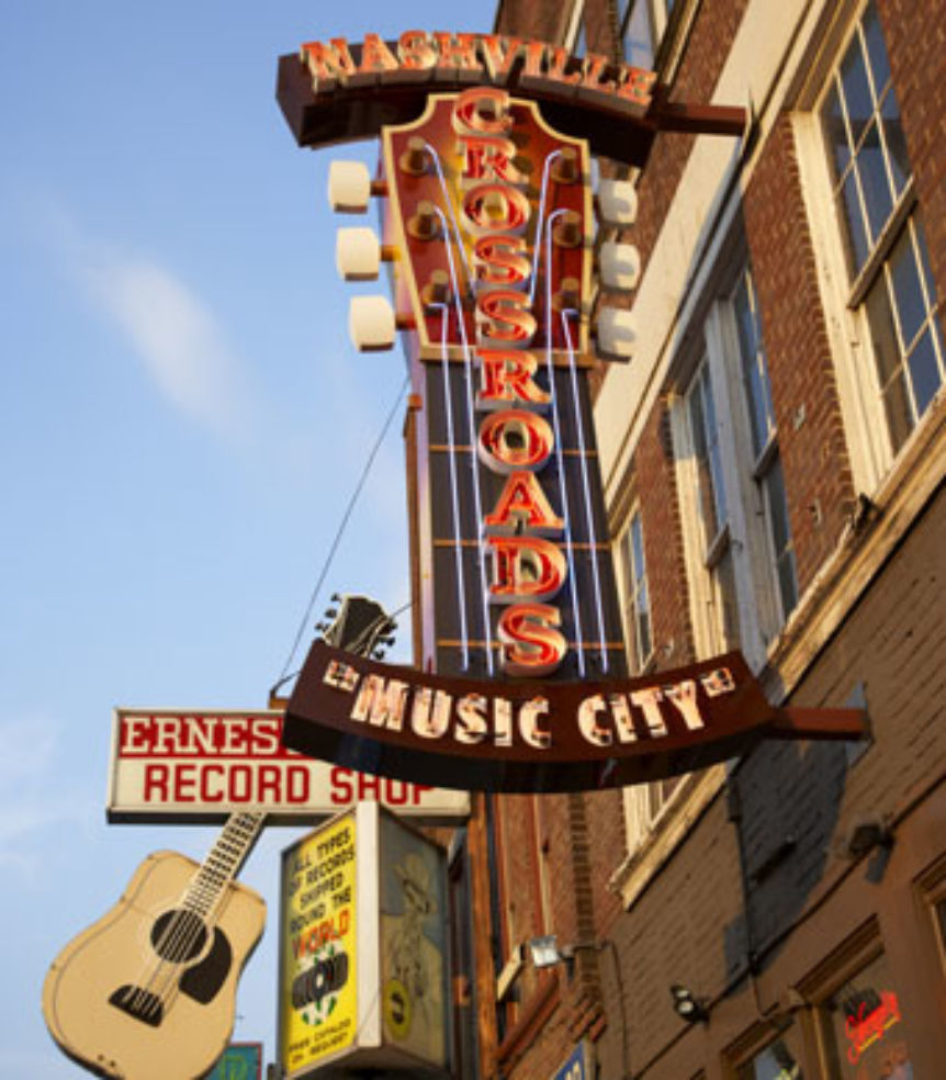 Broadway in Nashville