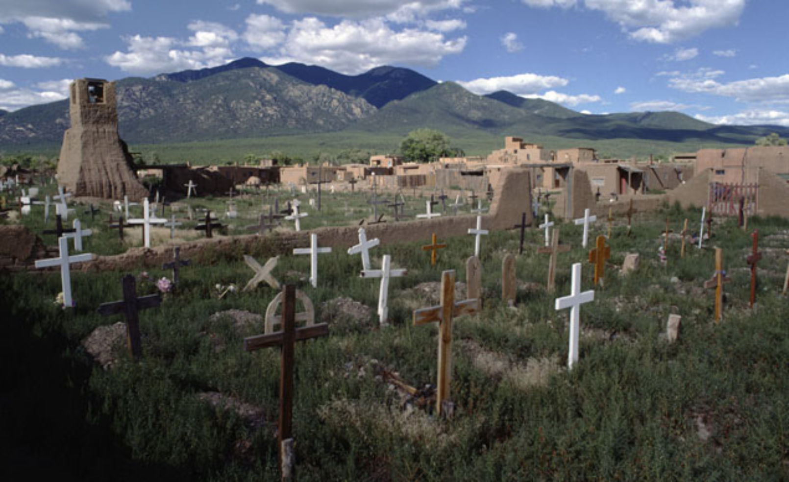 graveyard at Taos Pueblo