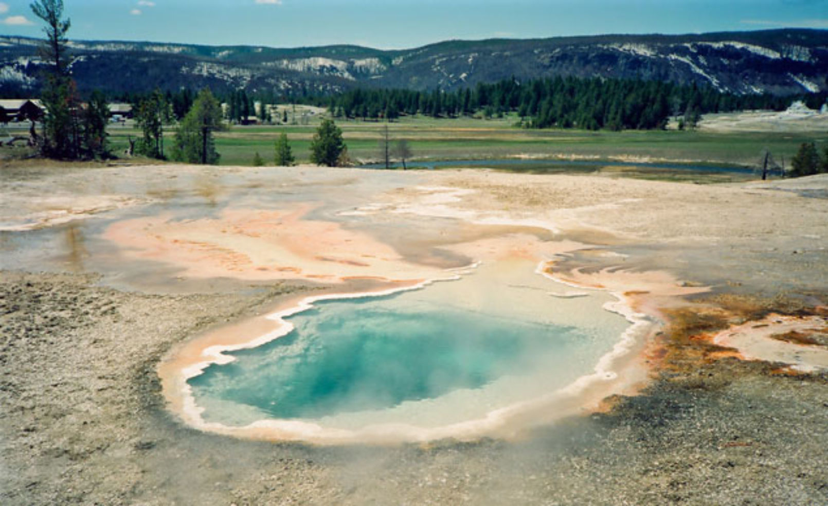 Yellowstone National Park thermal pool