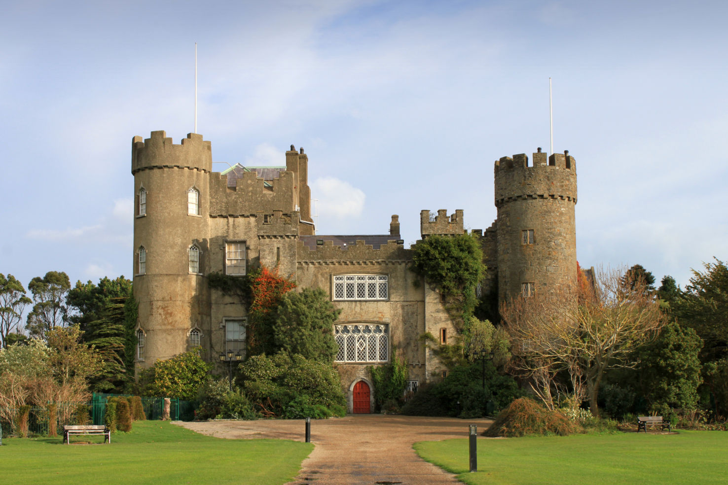 historic Malahide Castle, Dublin, Ireland