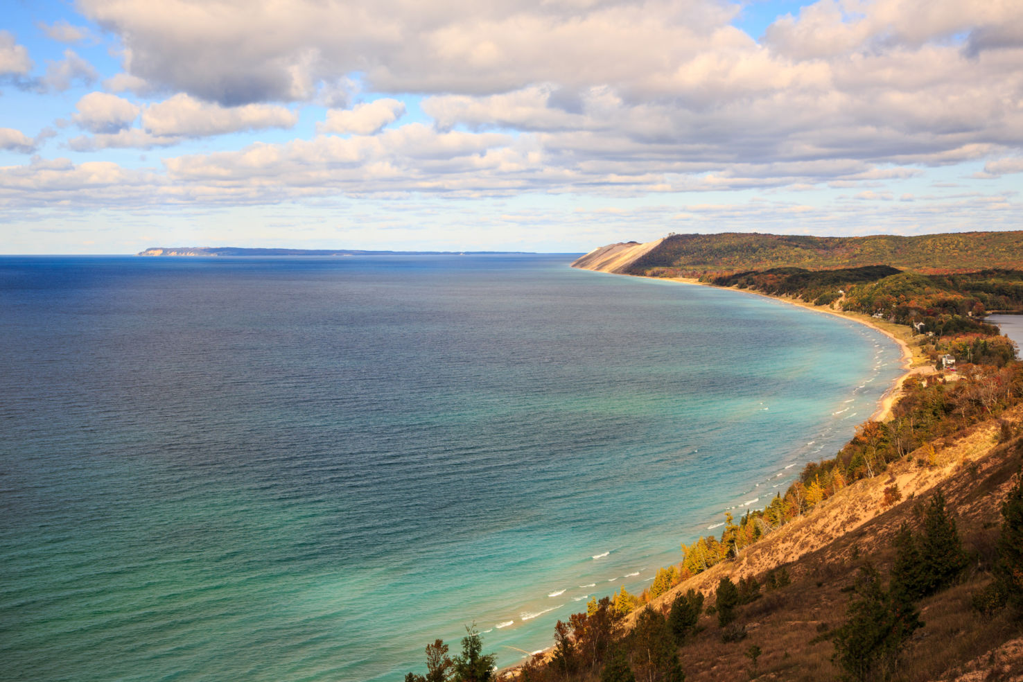 Sleeping Bear Dunes, South Manitou Island, Empire Bluff Trail, Empire Michigan