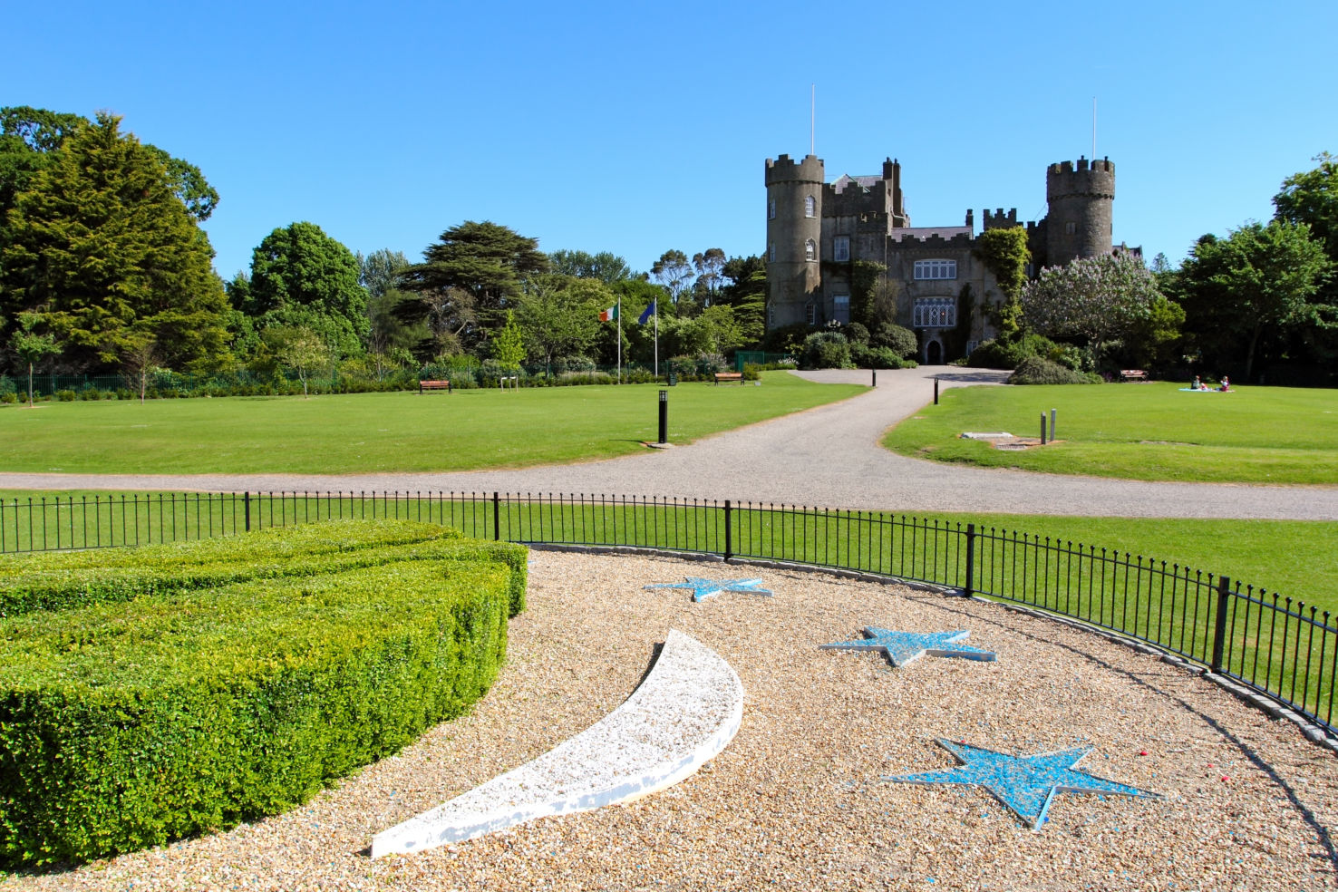 Malahide castle gardens, Dublin, Ireland