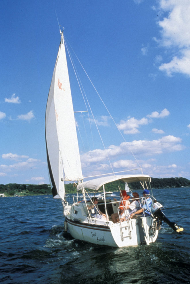 Boating on Lake Travis in Austin, Texas