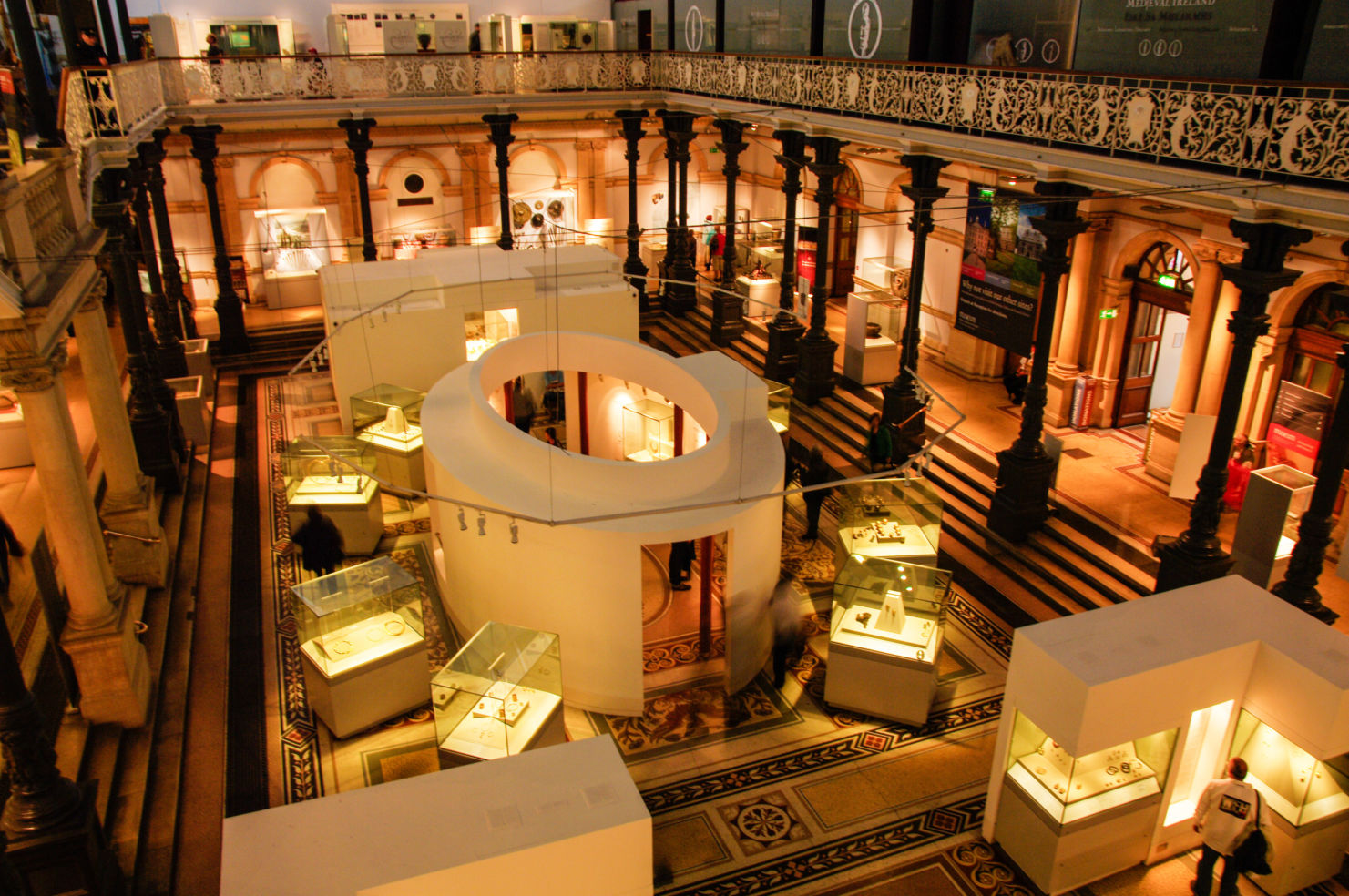 central room, National Museum of Ireland Archaeology, Kildare Street, Dublin