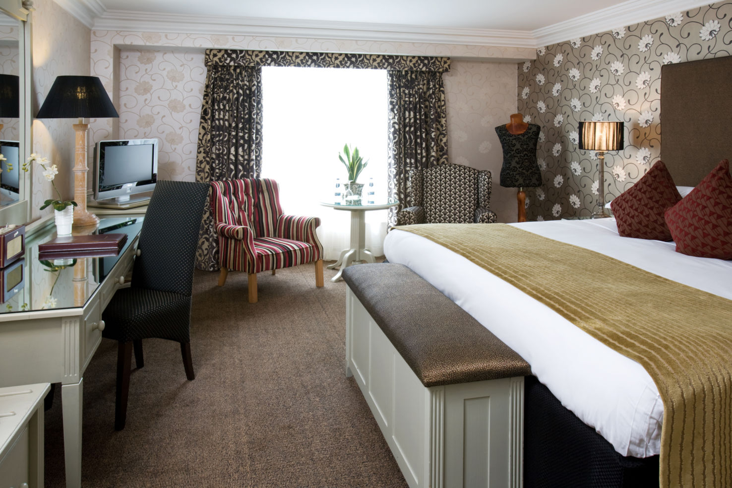 Deluxe Room, Brooks Hotel, Dublin, Ireland