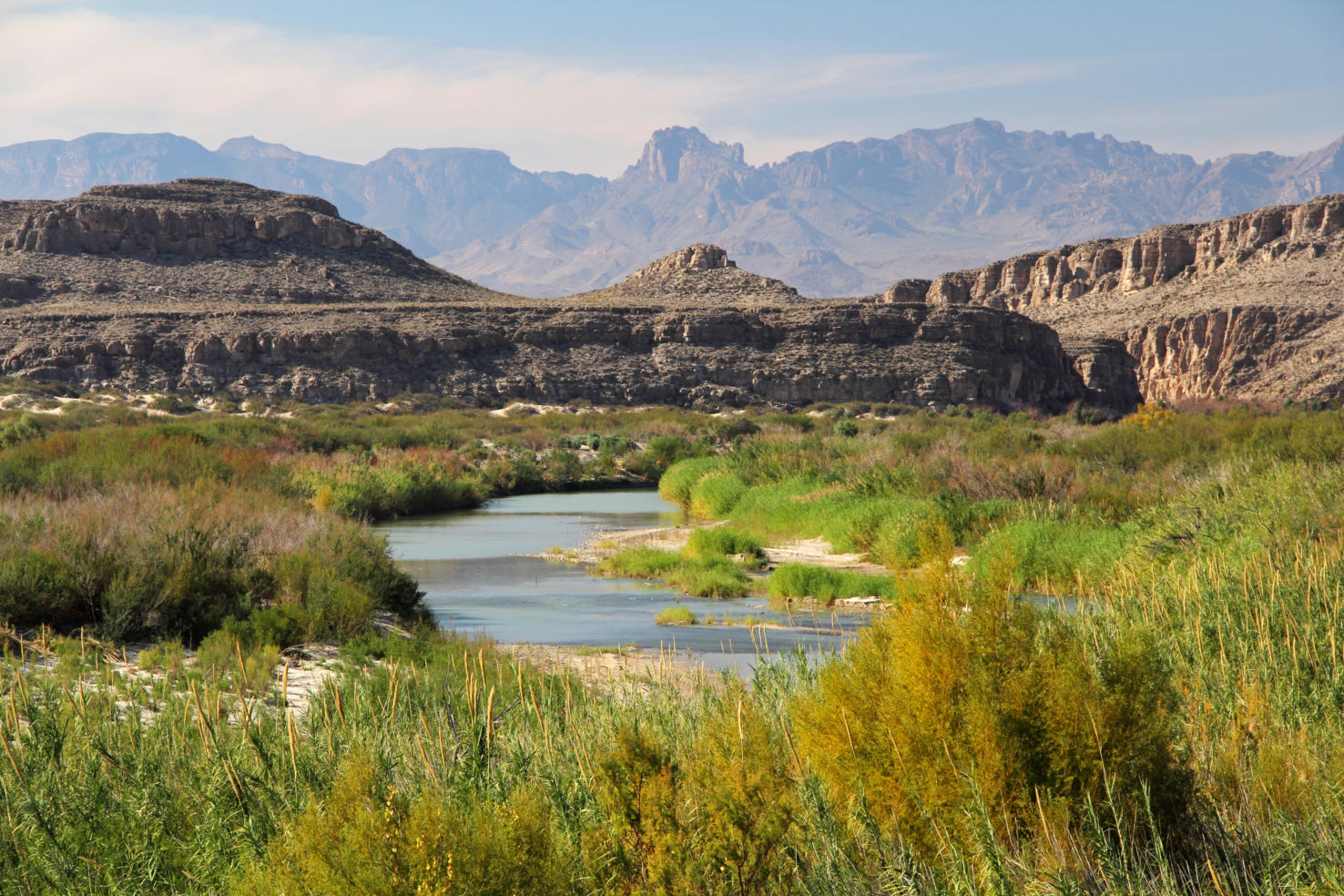 Santa Elena Canyon, Rio Grande river, Big Bend National Park, Texas, United States