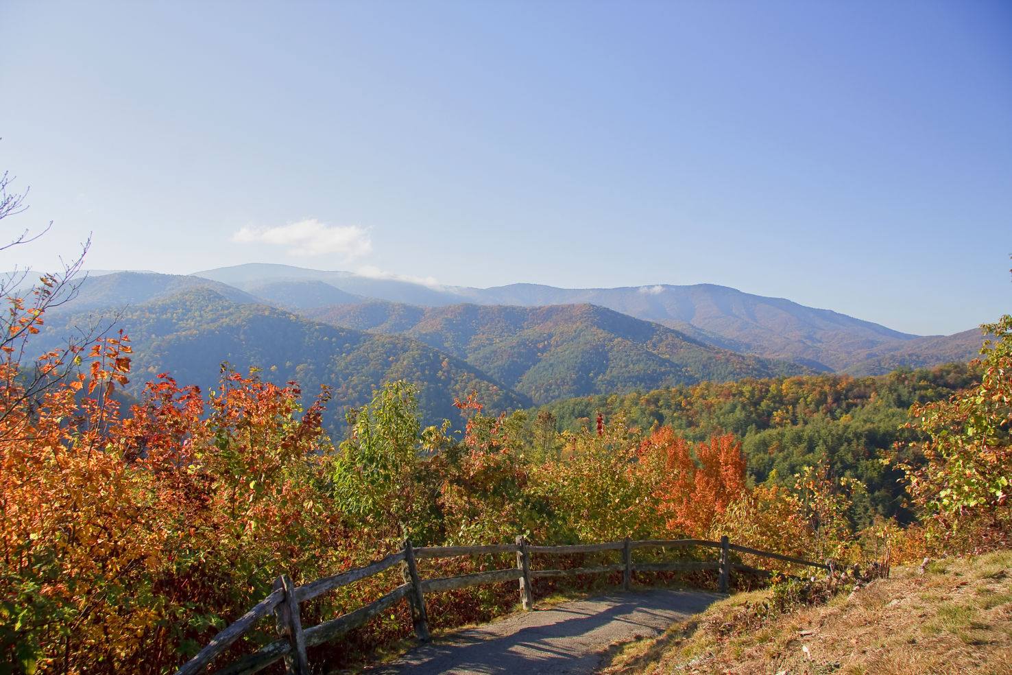 Blue Ridge Mountains close to Elkin, NC (CST Winner 2014) and Brevard, NC (CST Winner 2010)