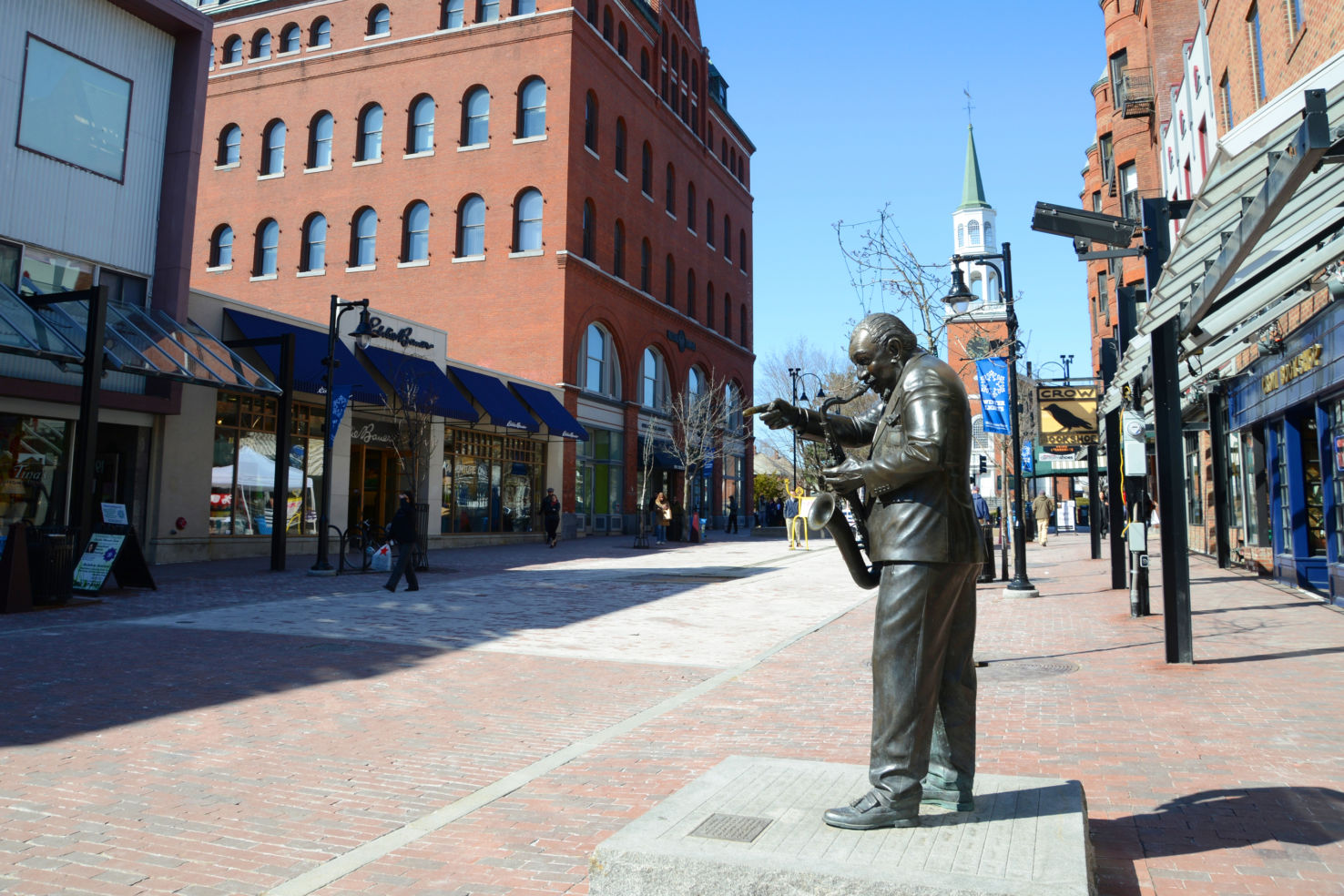 Church Street Marketplace, Burlington, Vermont, USA.