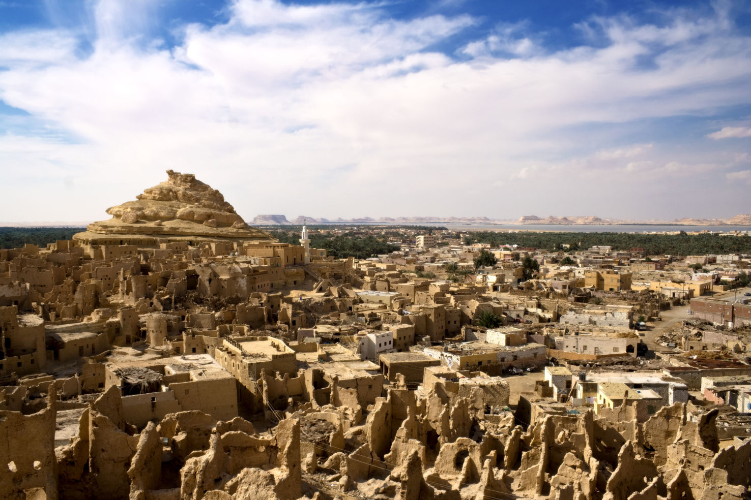 The Siwa Oasis in Egypt