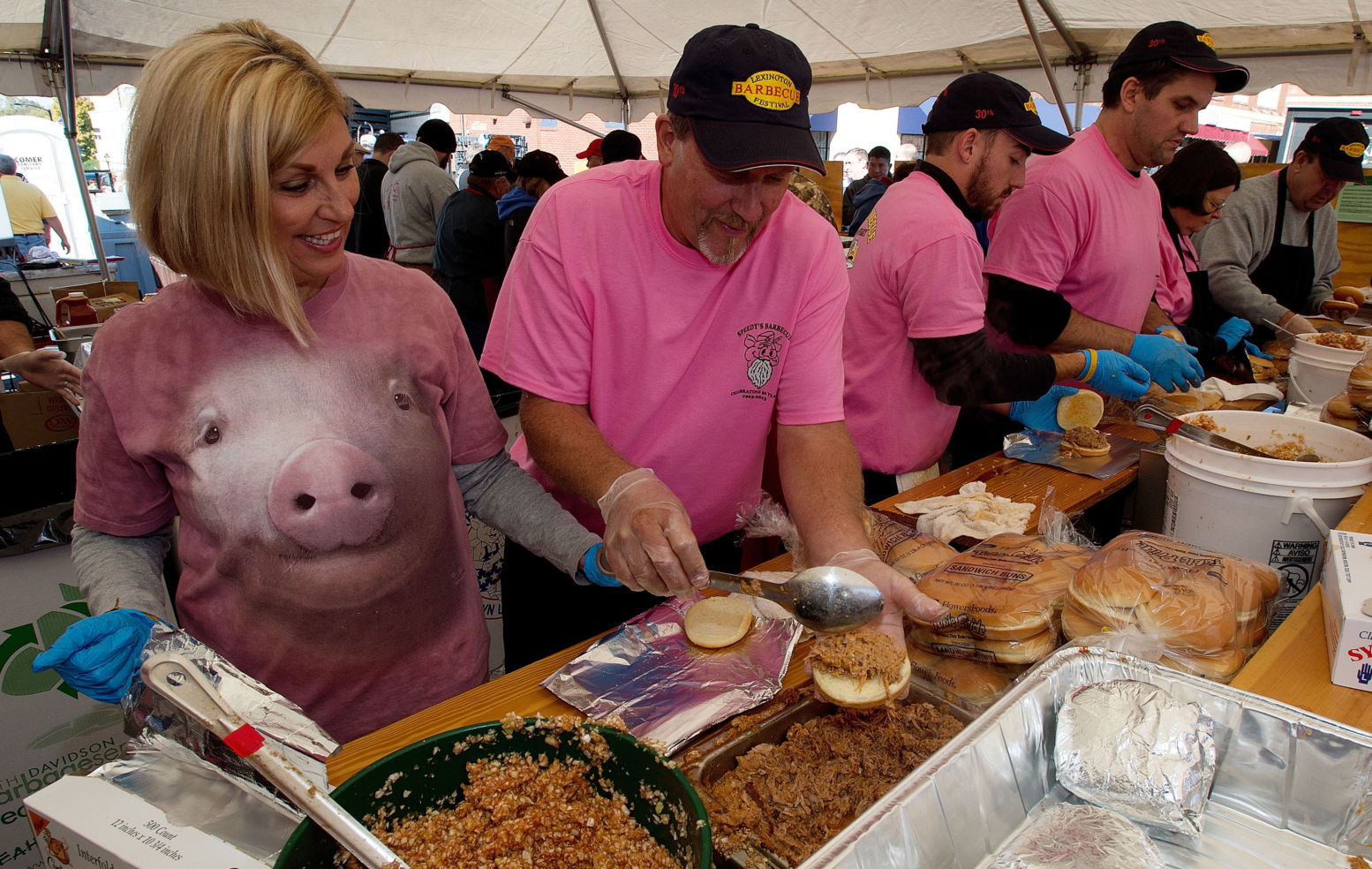 Barbecue Festival. Lexington, North Carolina