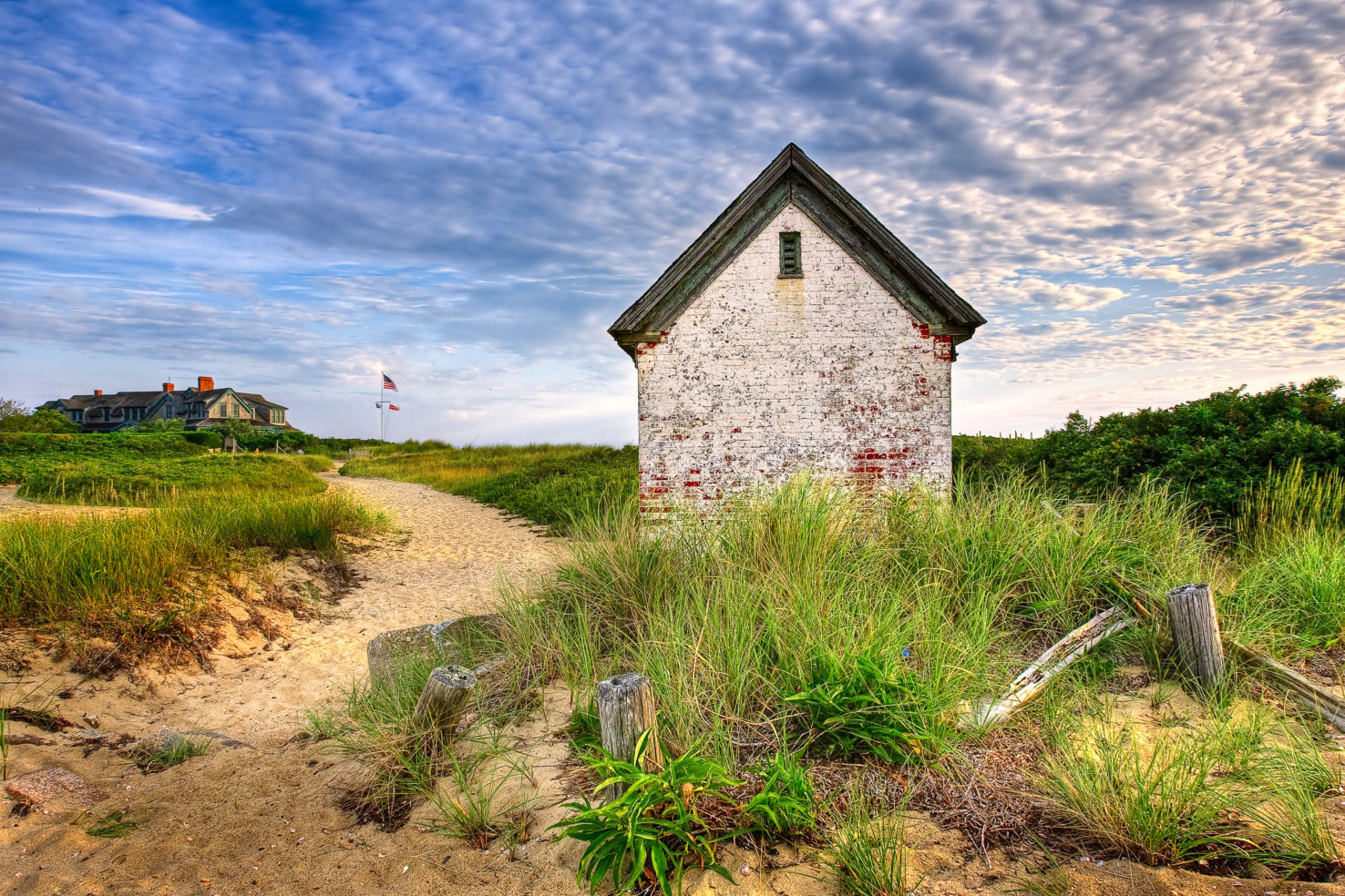 A view of Nantucket, Massachusetts