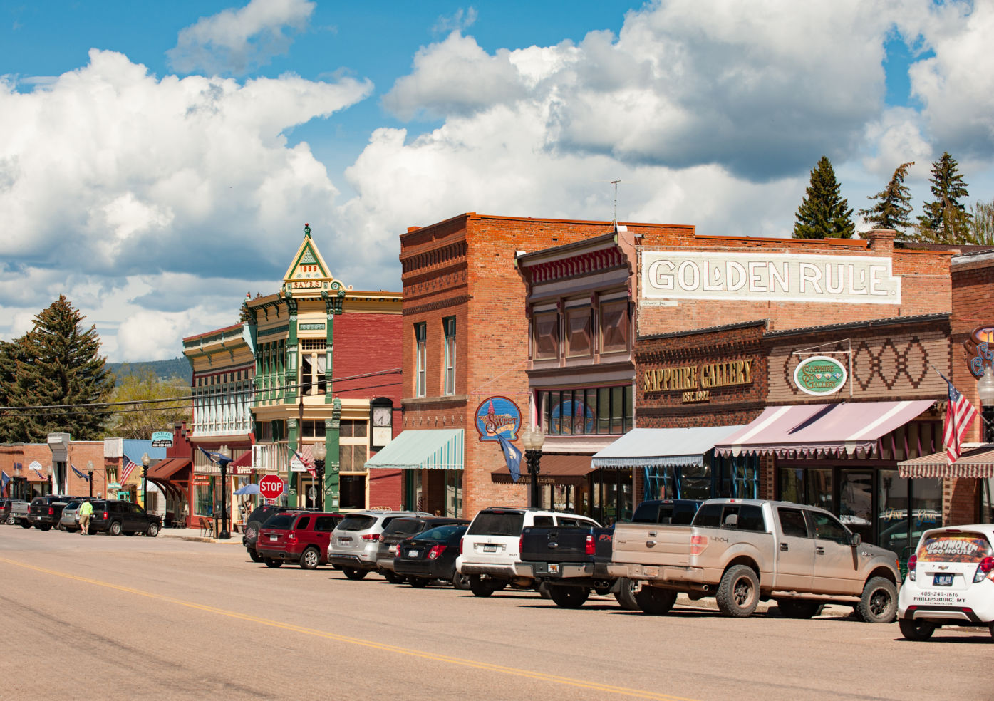 Downtown Philipsburg, Montana