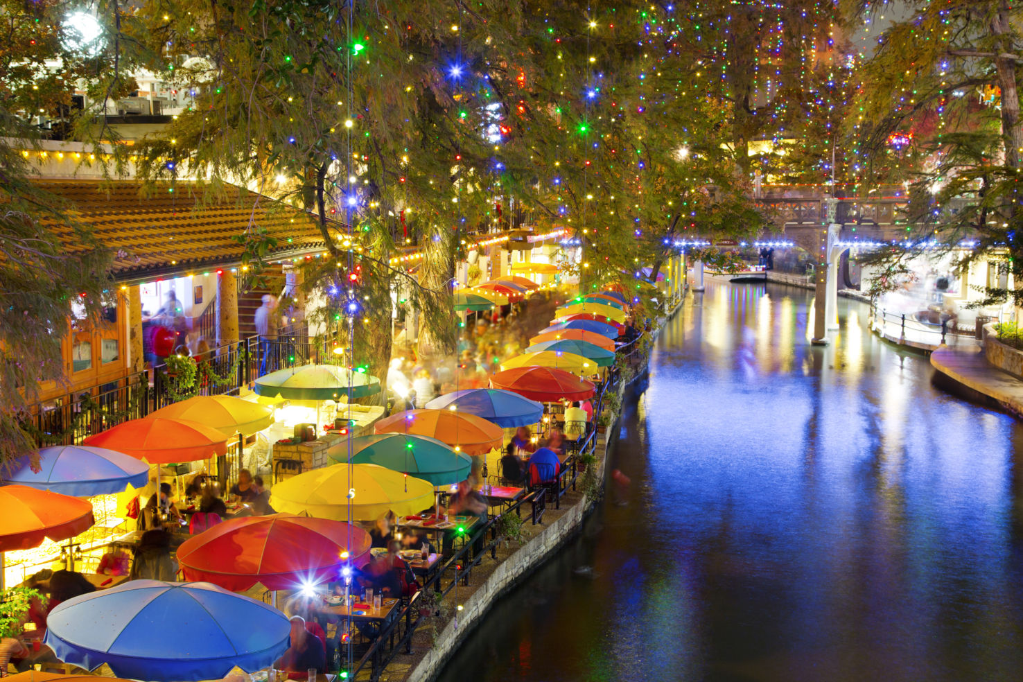 San Antonio Riverwalk, list for Christmas