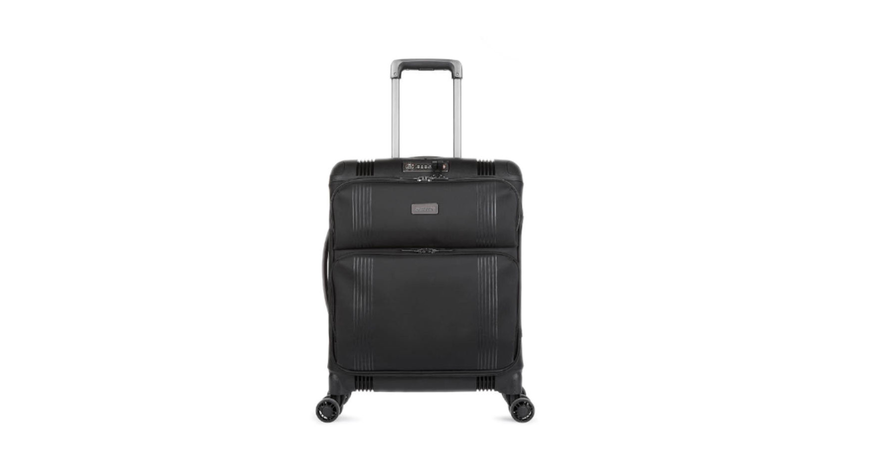 Titus black suitcase