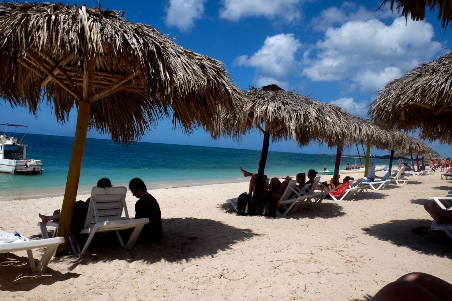 A beautiful beach in Trinidad, Cuba