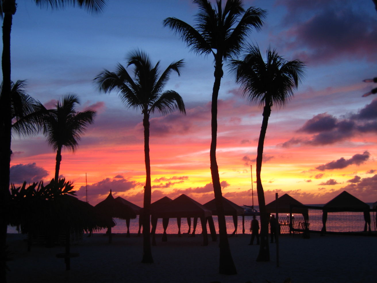 A magnificent Aruban sky