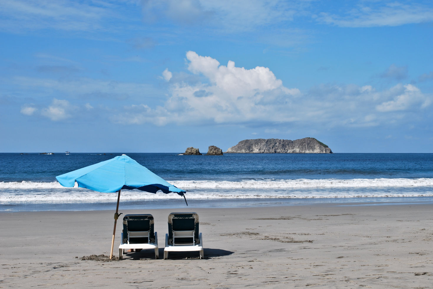 A perfect beach in Costa Rica