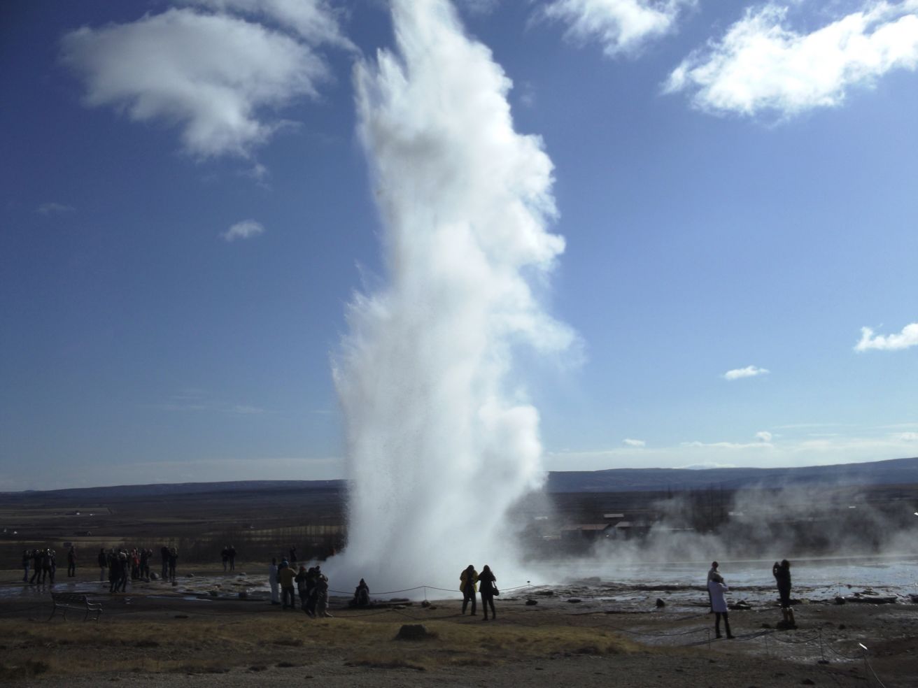 A powerful geyser, taken during a trip to Iceland 2013.