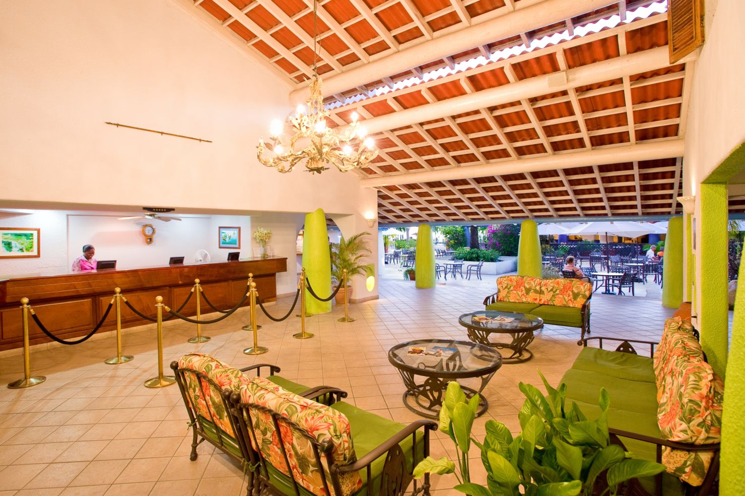 Jolly Beach Resort lobby