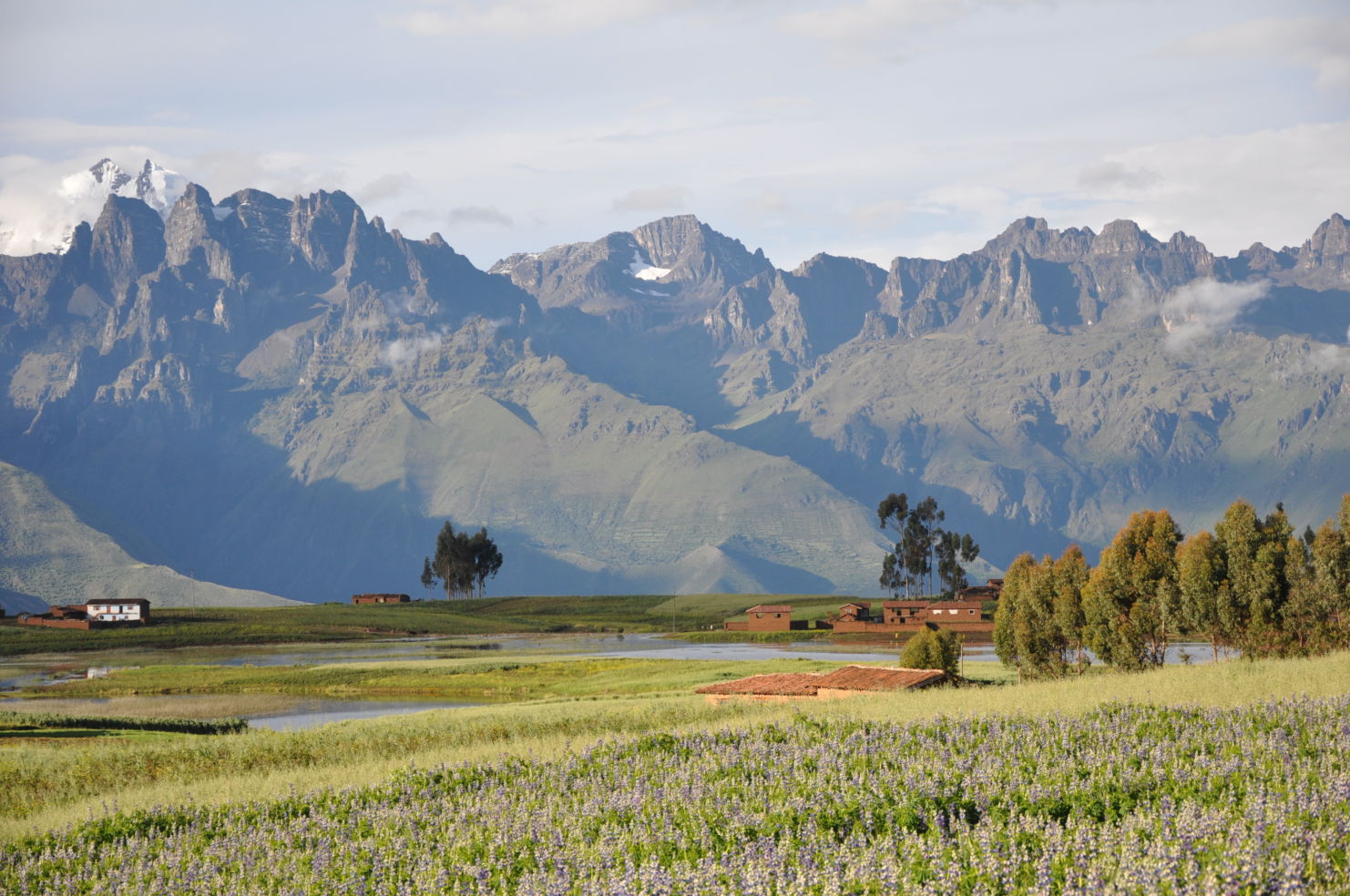 Ande mountain, sacred valley, peru