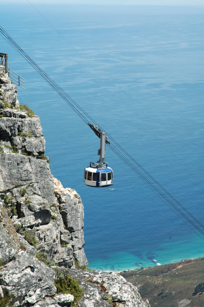 Another shot of the South Africa Cable Car