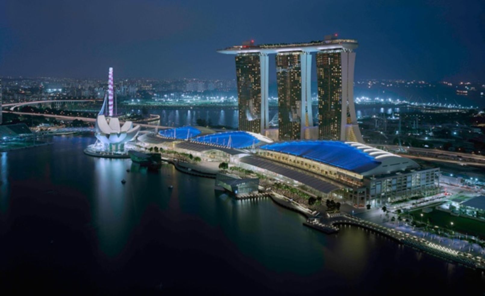 overview of Marina Bay Sands