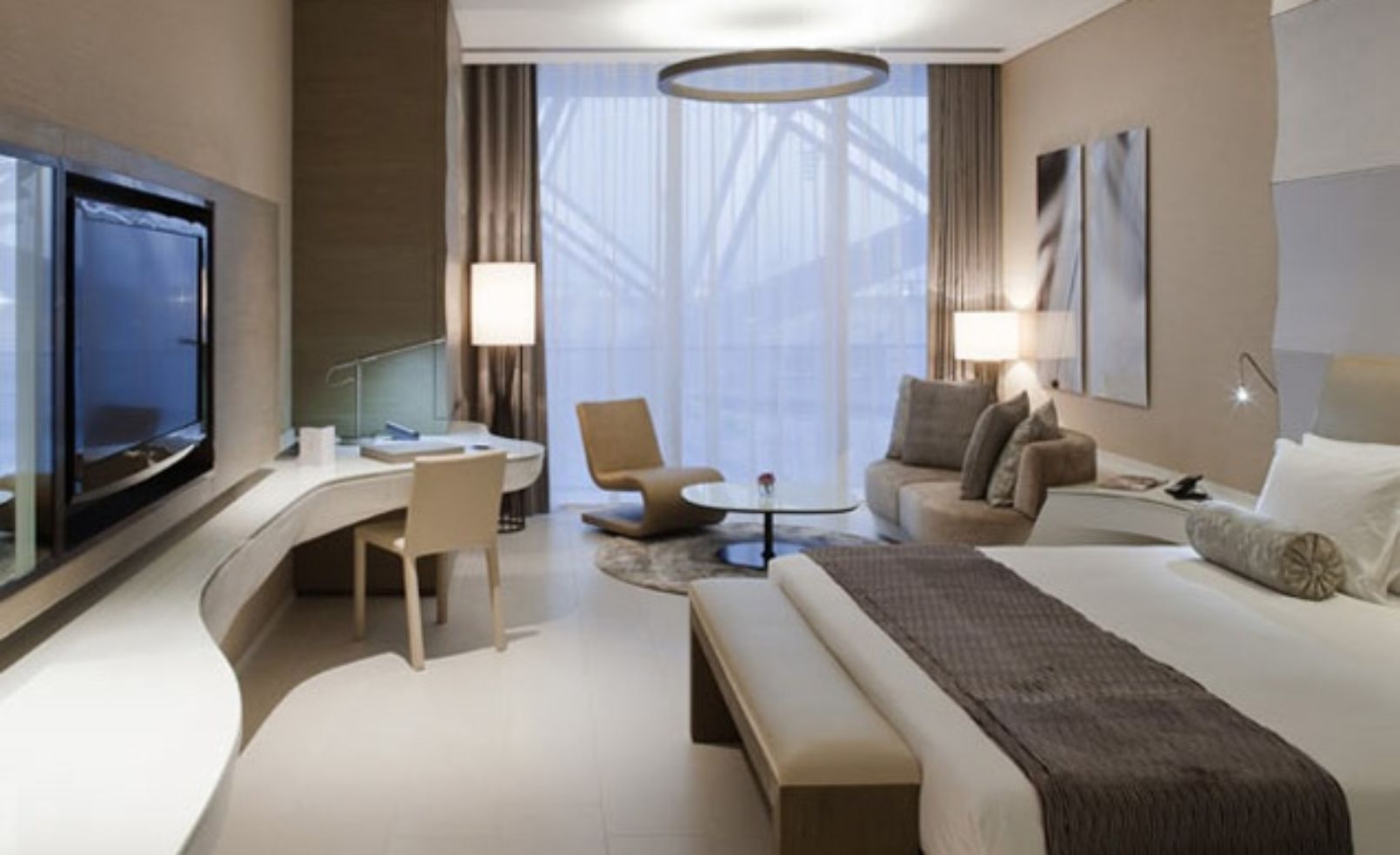 room at YAS Viceroy Hotel