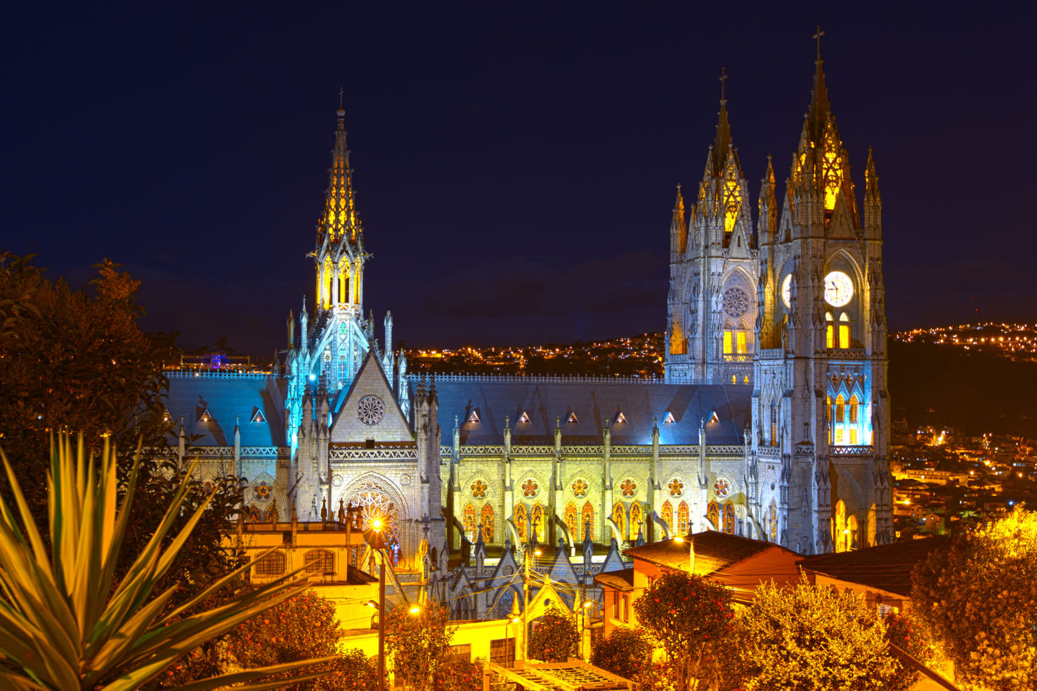 Basilica in Quito Ecuador