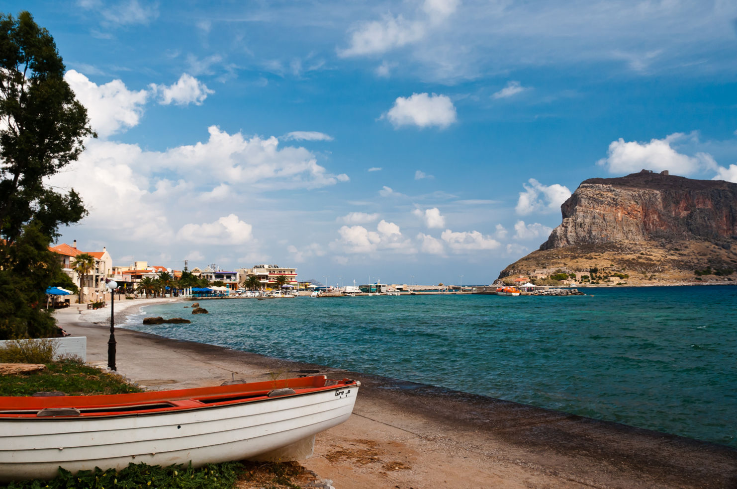 Beach scene from Greece