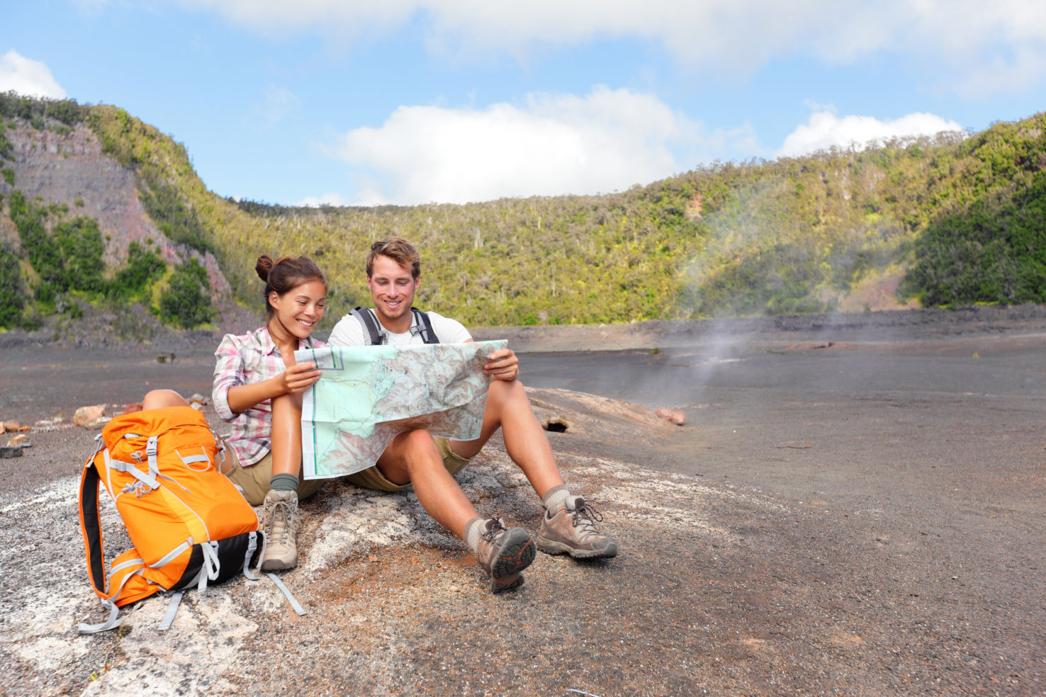 Big Island in Hawaii Volcanoes National Park, USA.
