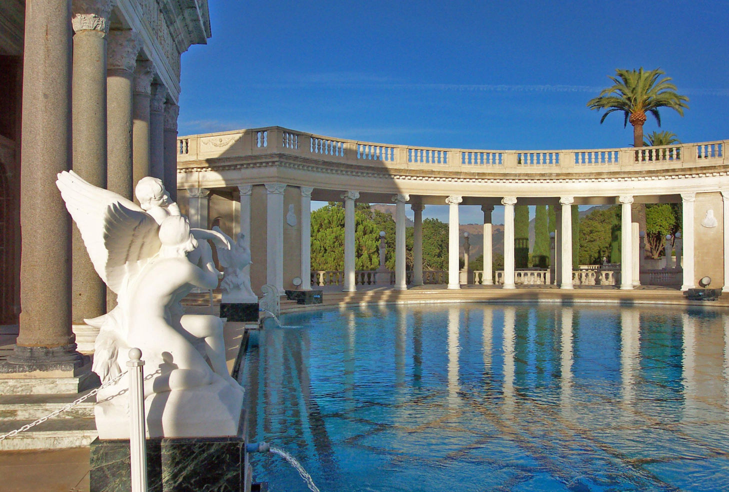 The Neptun pool, Hearst Castle, San Simeon, California