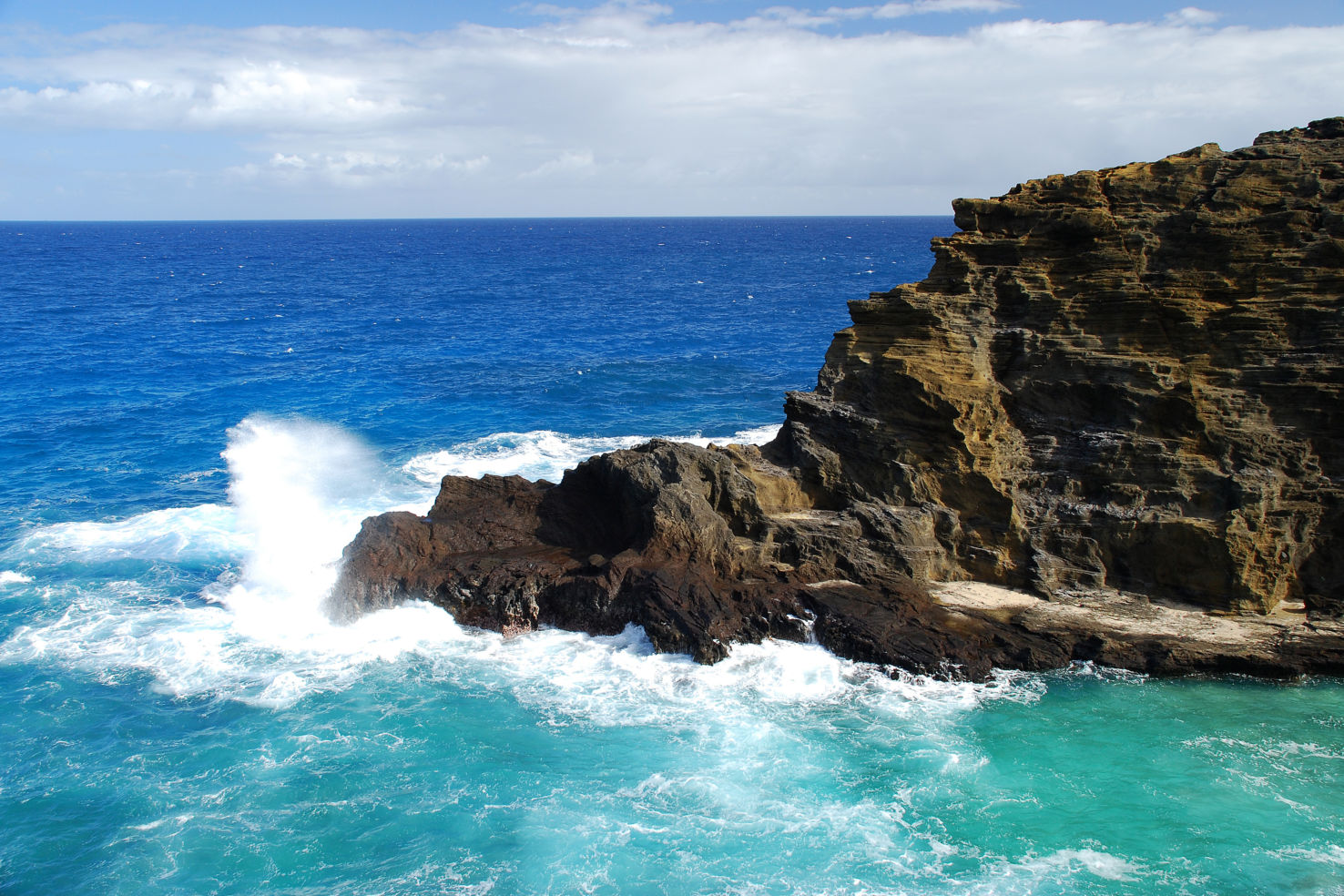 Blue waters of Hawaii