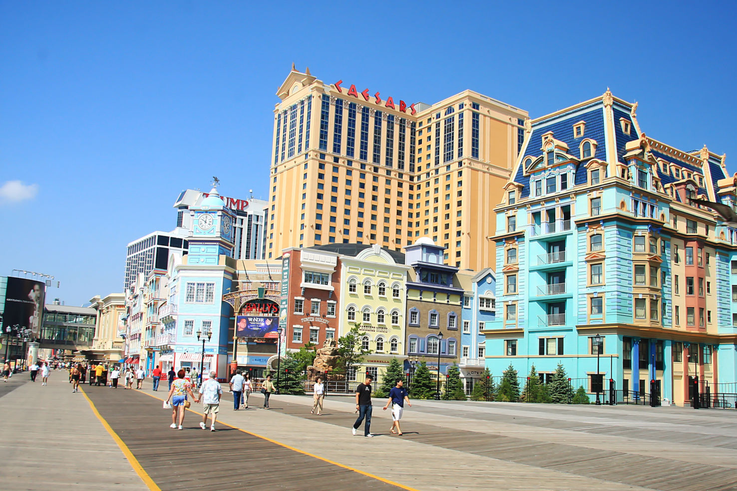 Boardwalk in Atlantic City, New Jersey, from 2009